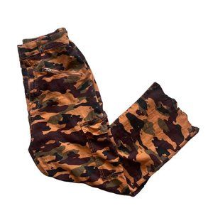 Wild Fable Cargo Camo Pants - Orange/Red